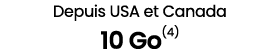Depuis USA et Canada 10 Go(4)