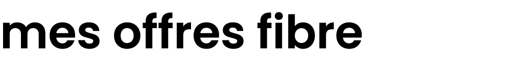 mes offres fibre