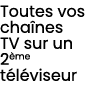 Toutes vos cha nes TV sur un 2 me t l viseur