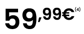 59,99€(4)