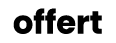 offert