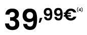 39,99€(4)