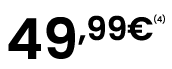 49,99€(4)