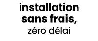 installation sans frais, z ro d lai