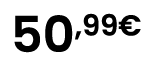 50,99€