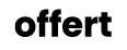 offert