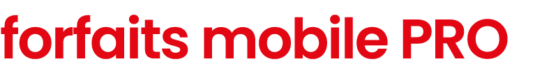 forfaits mobile PRO